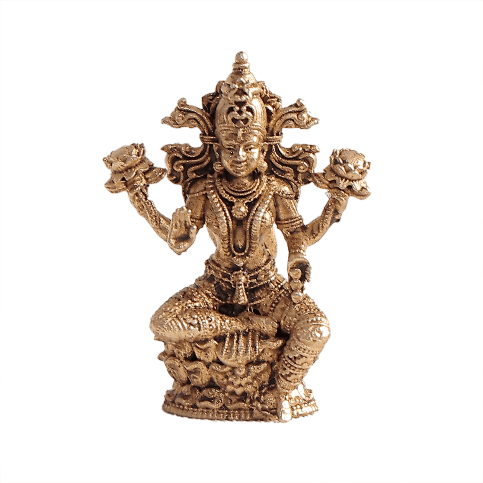 BH12360_1 Brass Lakshmi 1.1 Inch KBH12360