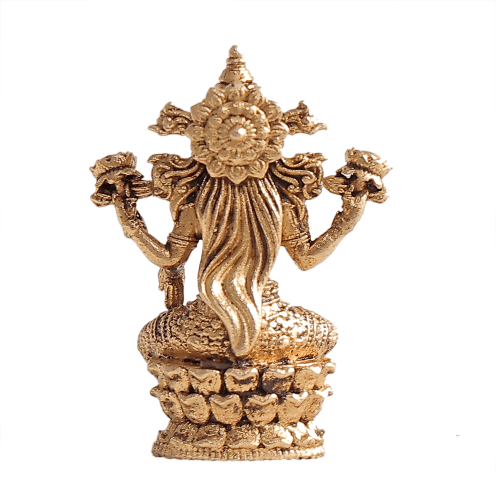 BH12360_4 Brass Lakshmi 1.1 Inch KBH12360