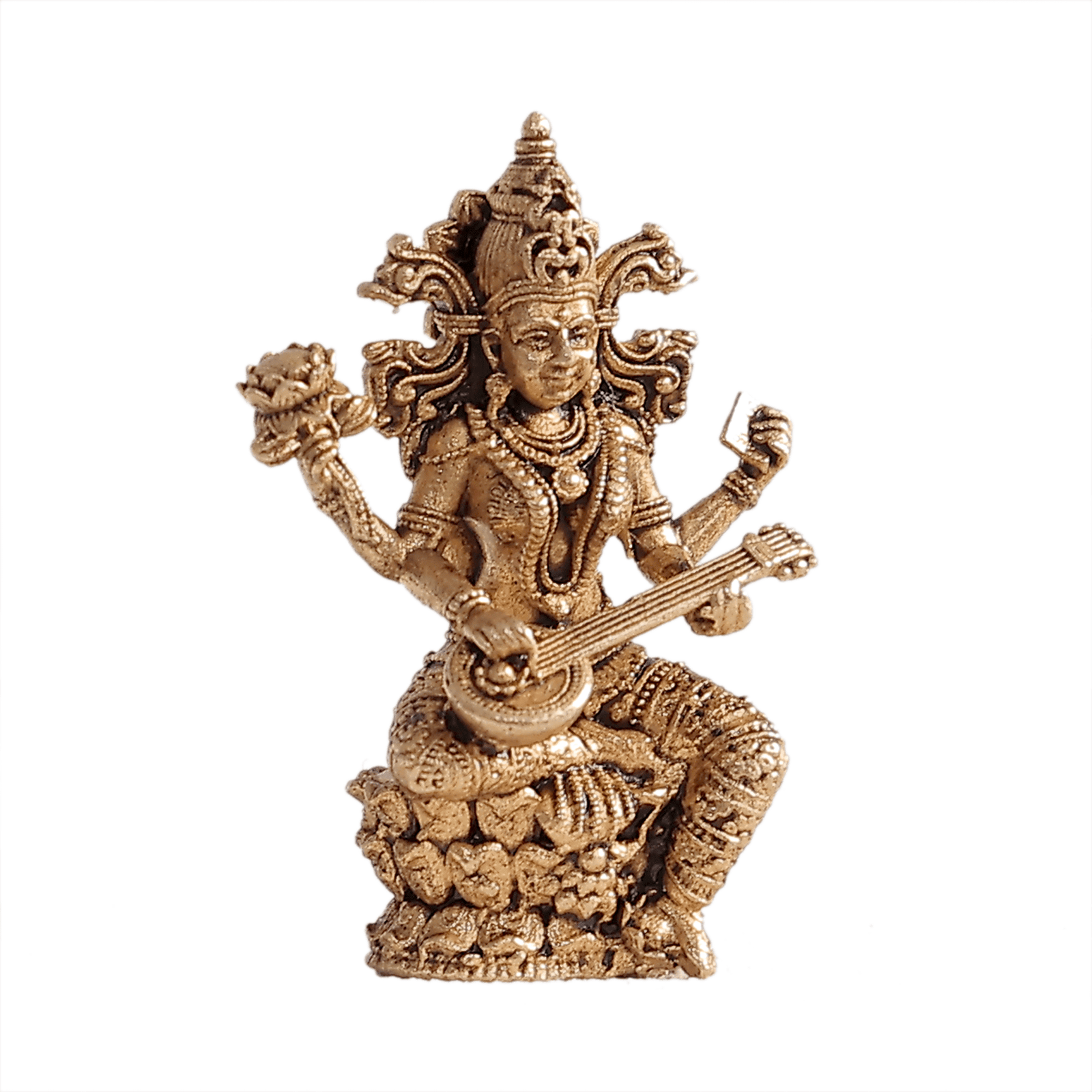 BH12361_2 Brass Saraswati 1.1 Inch KBH12361