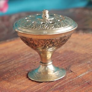 Brass Agarbatti Stand 2.3 Inch KBH12366