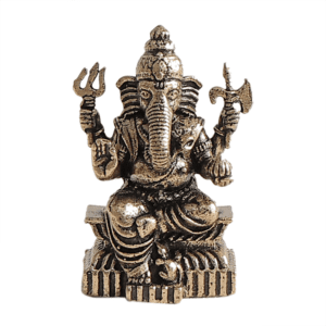 Brass Ganesh 1.1 Inch KBH12370