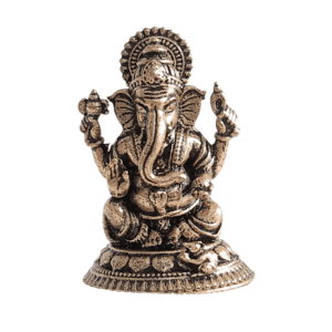 Brass Ganesh 1.1 Inch KBH12371
