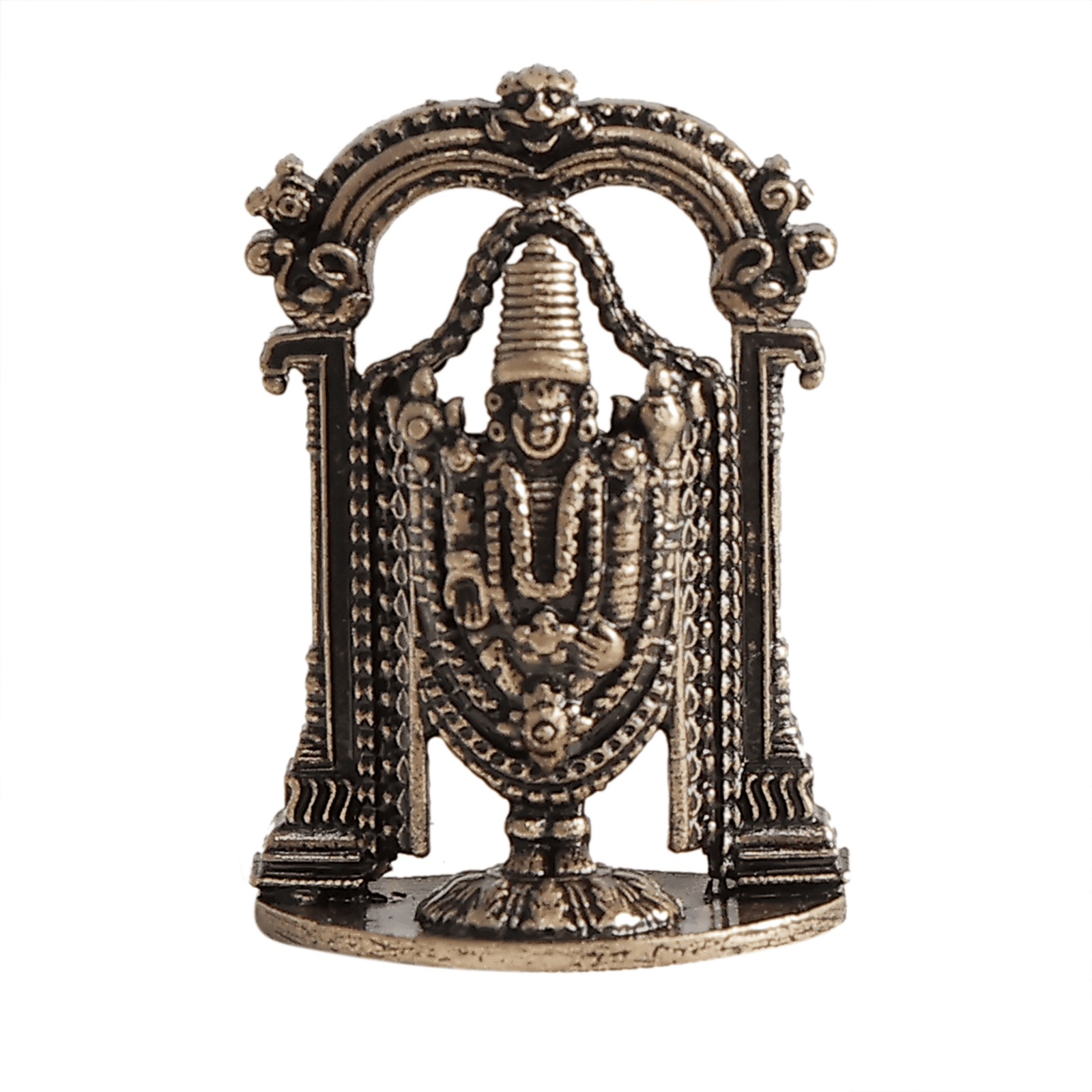 BH12373 Brass Tirupati Balaji 1.3 Inch KBH12373