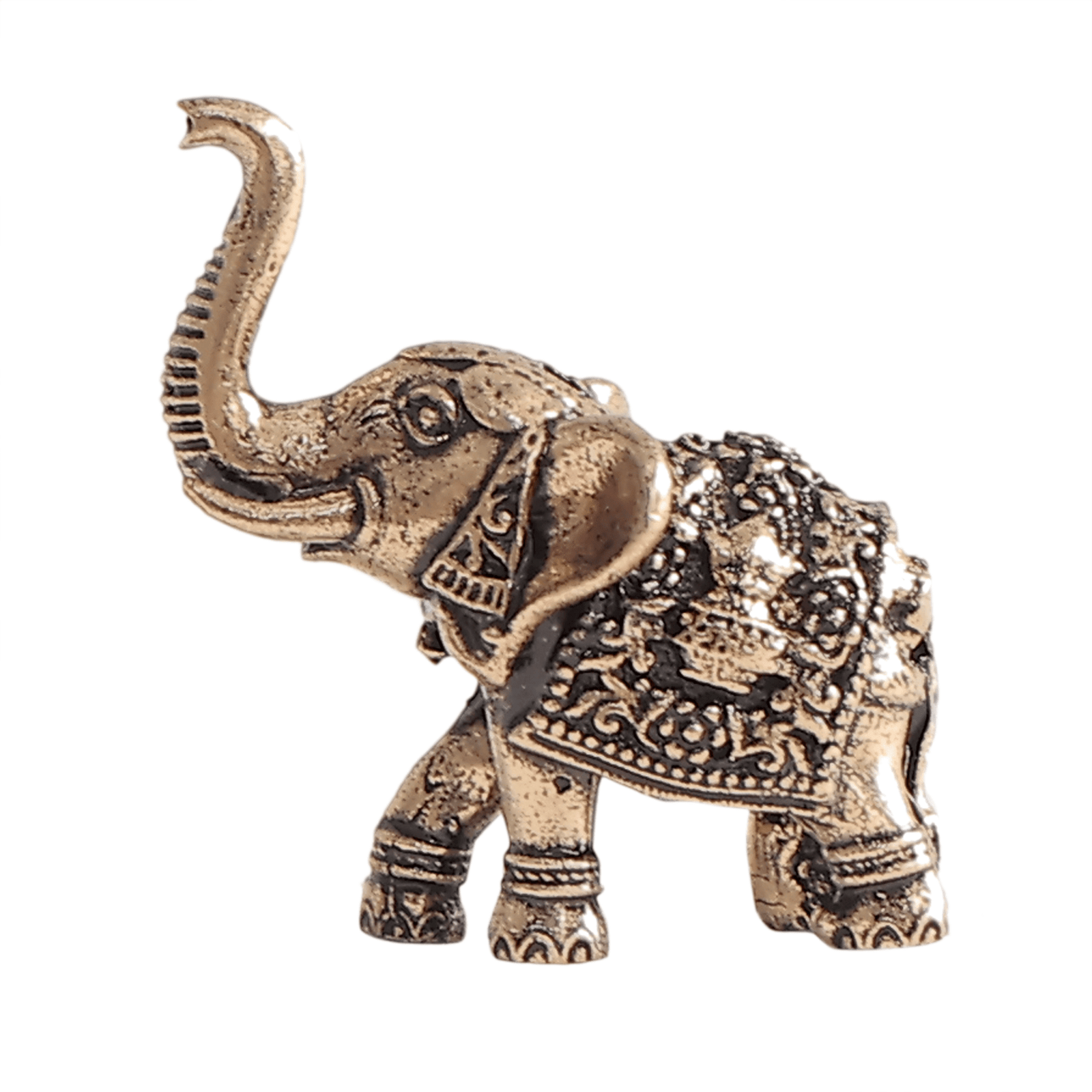 BH12388 Brass Elephant 1 Inch KBH12388