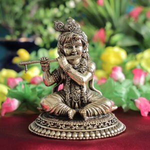 Brass Laddu Gopal 3.5 Inch KBH12400