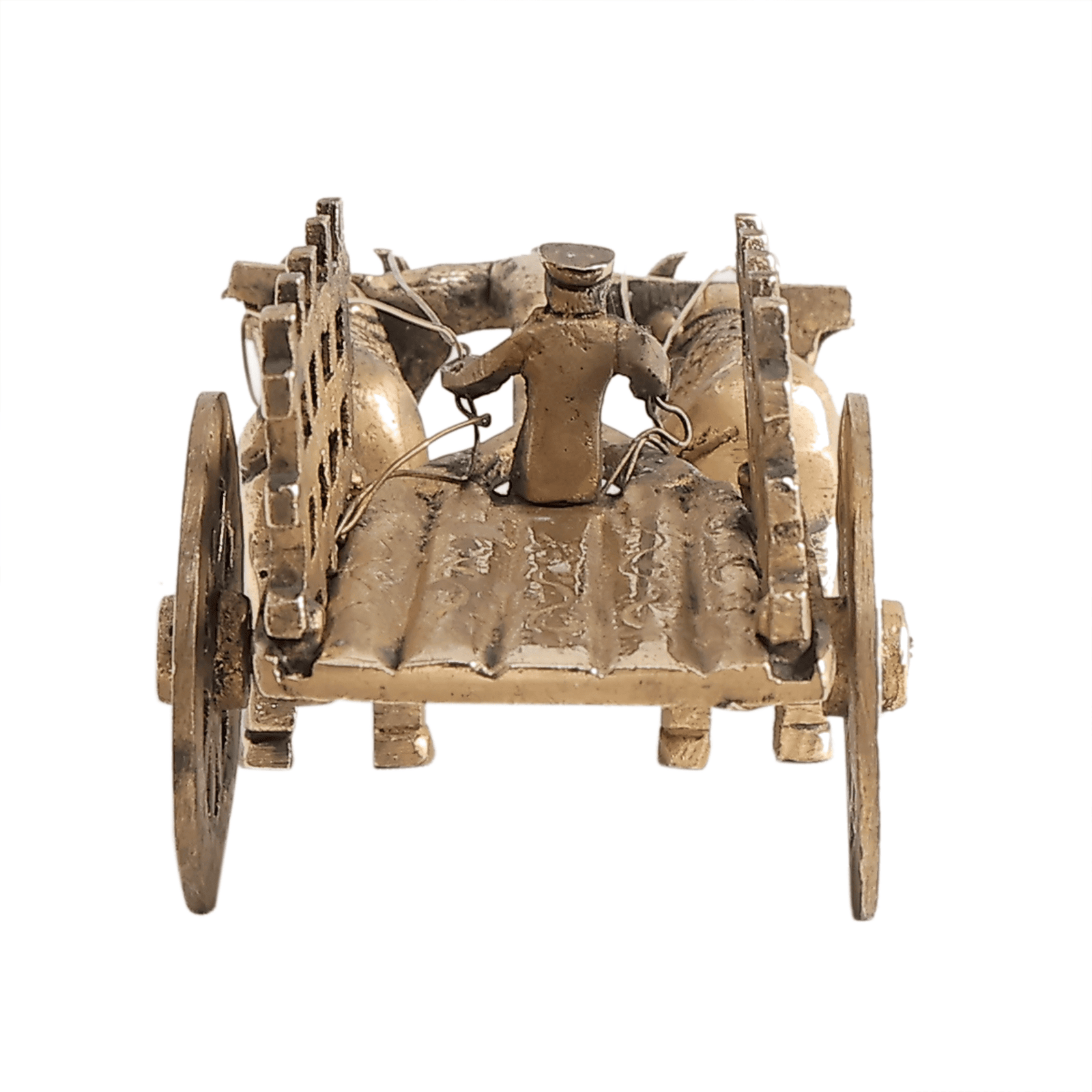 BH12410_3 Brass Bullock Cart 2.5 Inch KBH12410