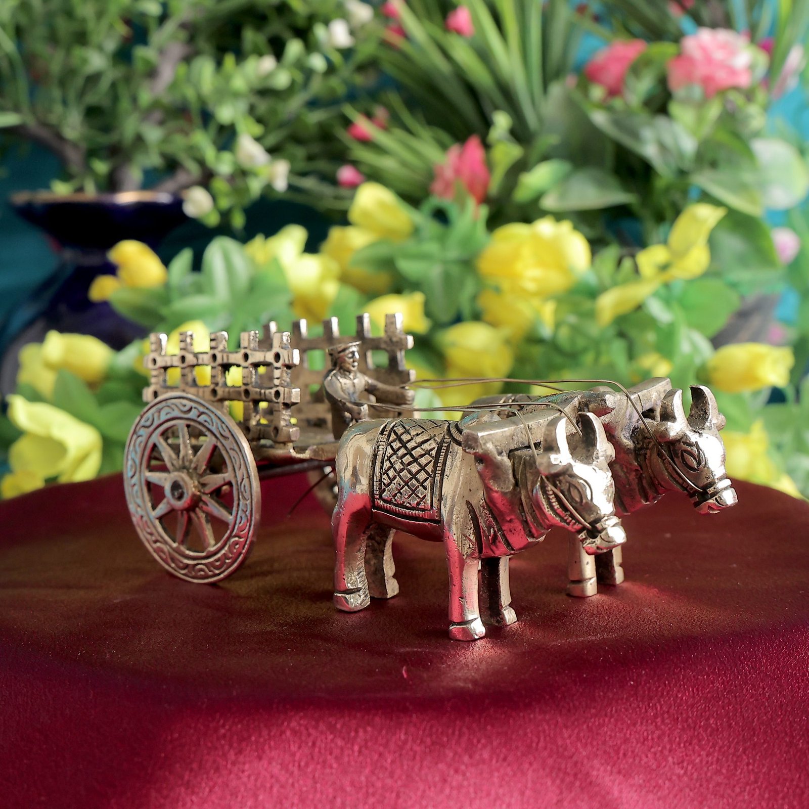 BH12410_N Brass Bullock Cart 2.5 Inch KBH12410