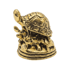 KALARAMBH Brass Tortoise Family 0.8 Inch, 1 Pcs