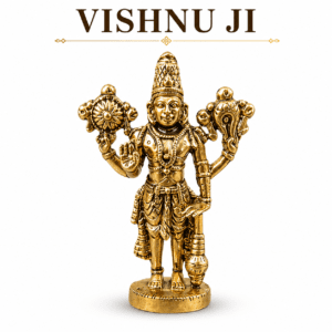 Brass Vishnu ji 1.1 Inch KBH12497