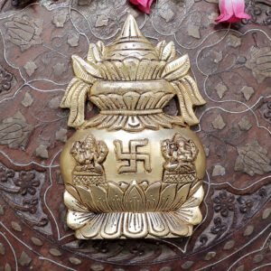 KALARAMBH Brass Kalas 5.5 Inch, 1 Pcs