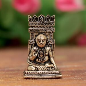 KALARAMBH Brass Raghvendra Swami 1.25 Inch, 1 Pcs