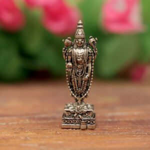 KALARAMBH Brass Tirupati Balaji 1.5 Inch, 1 Pcs