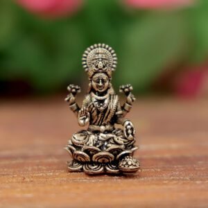 KALARAMBH Brass Lakshmi 1.1 Inch, 1 Pcs