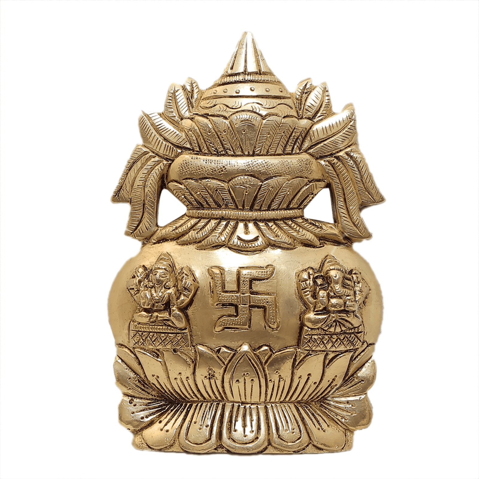 108 KALARAMBH Brass Kalas 5.5 Inch, 1 Pcs
