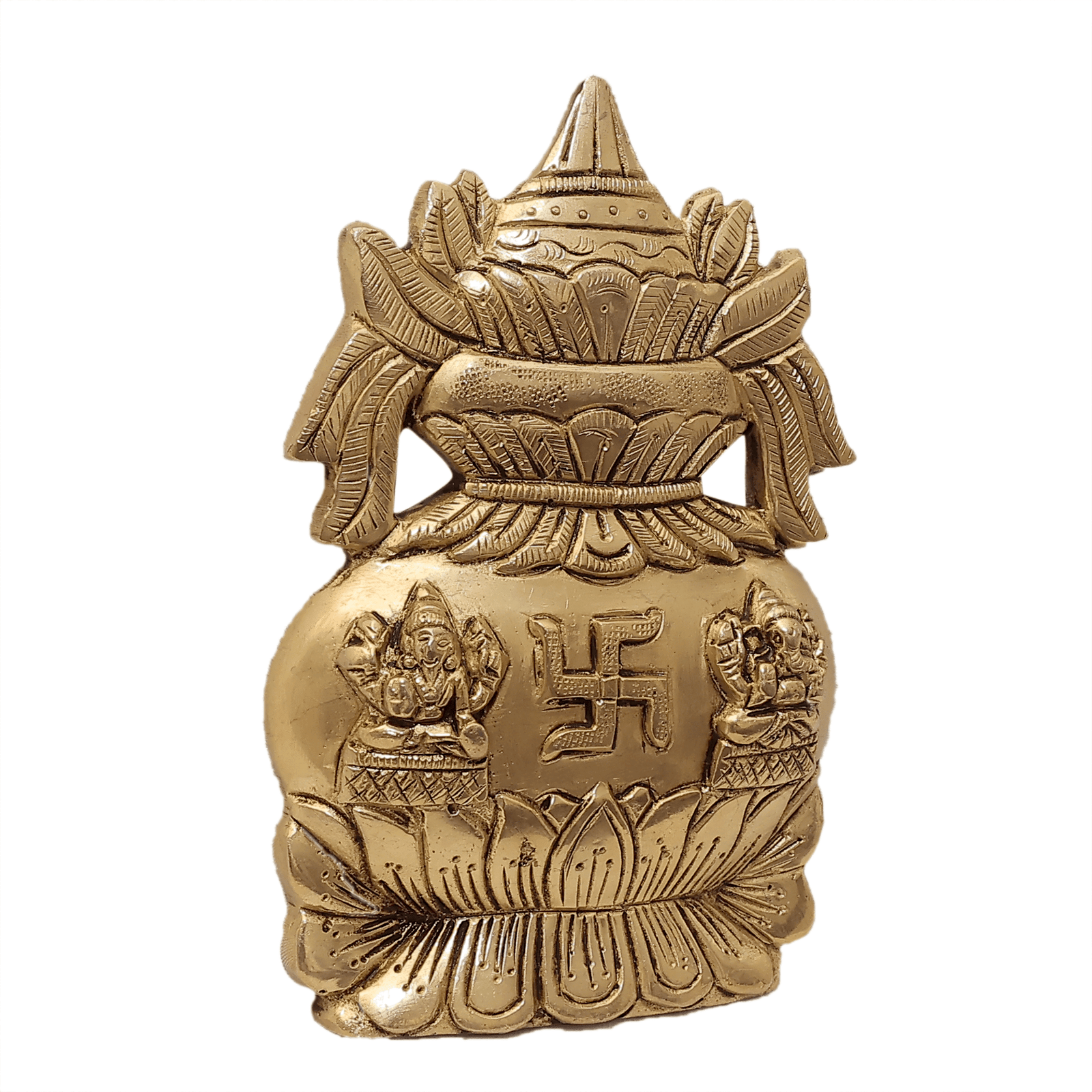 109 KALARAMBH Brass Kalas 5.5 Inch, 1 Pcs