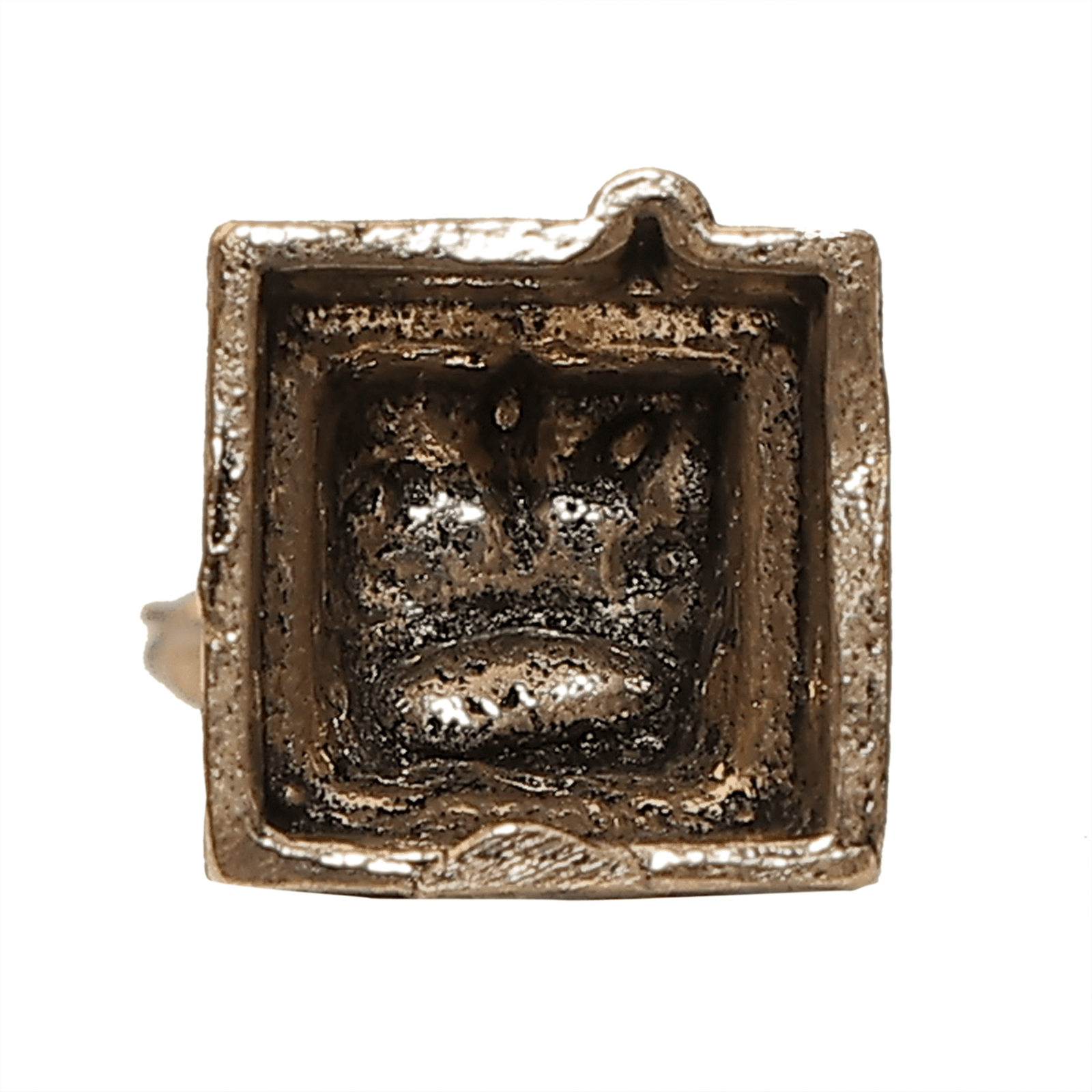 206 KALARAMBH Brass Tirupati Balaji 1.5 Inch, 1 Pcs