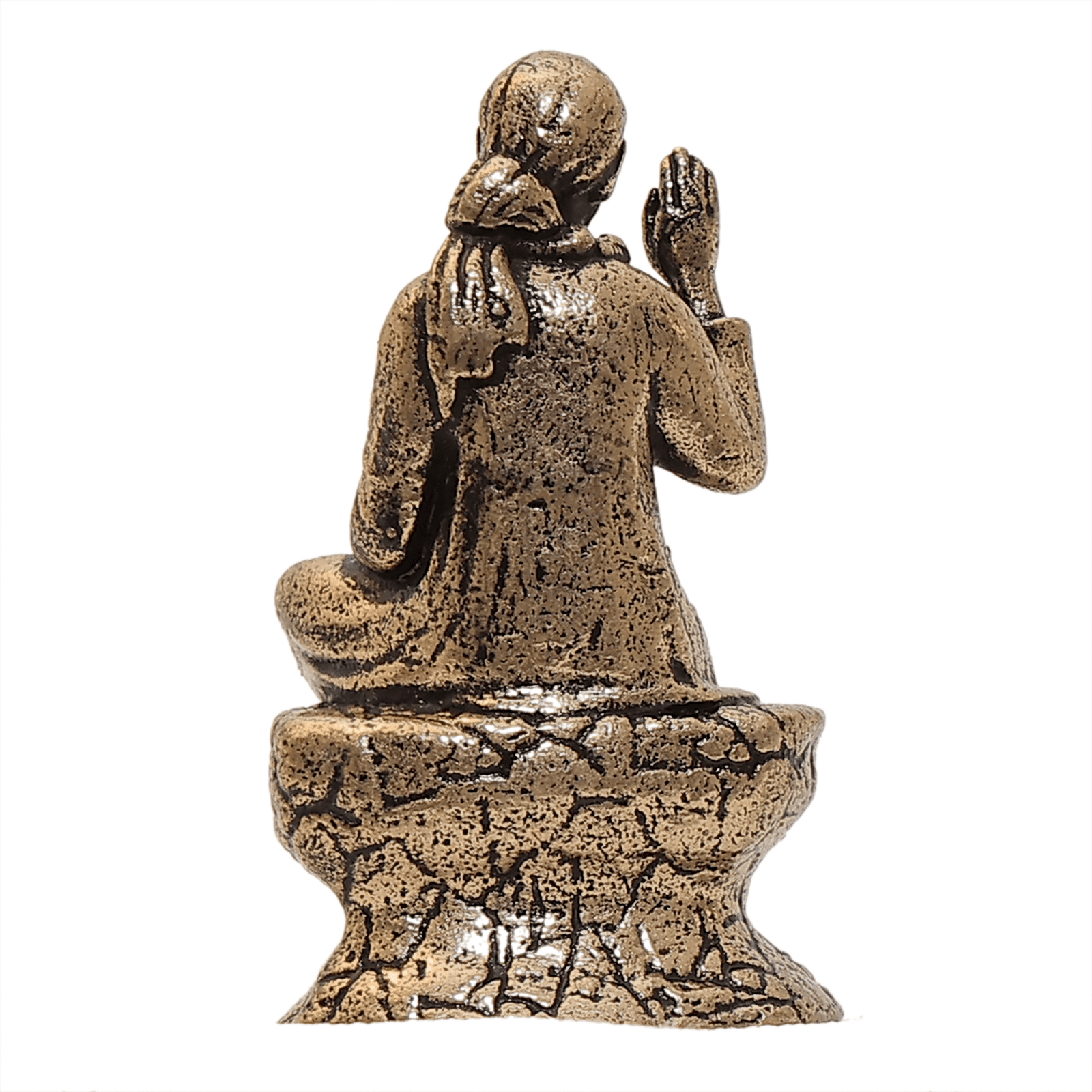 229 KALARAMBH Brass Saibaba 1 Inch, 1 Pcs