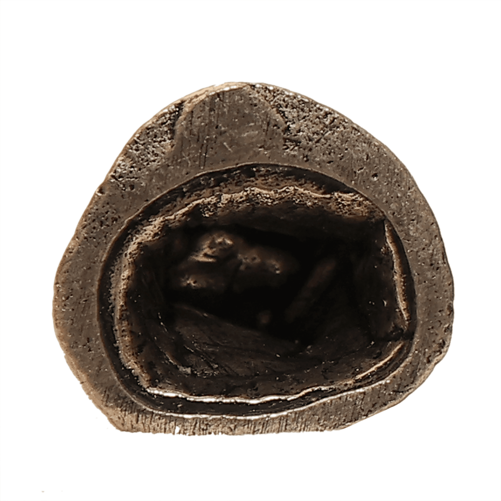 230 KALARAMBH Brass Saibaba 1 Inch, 1 Pcs