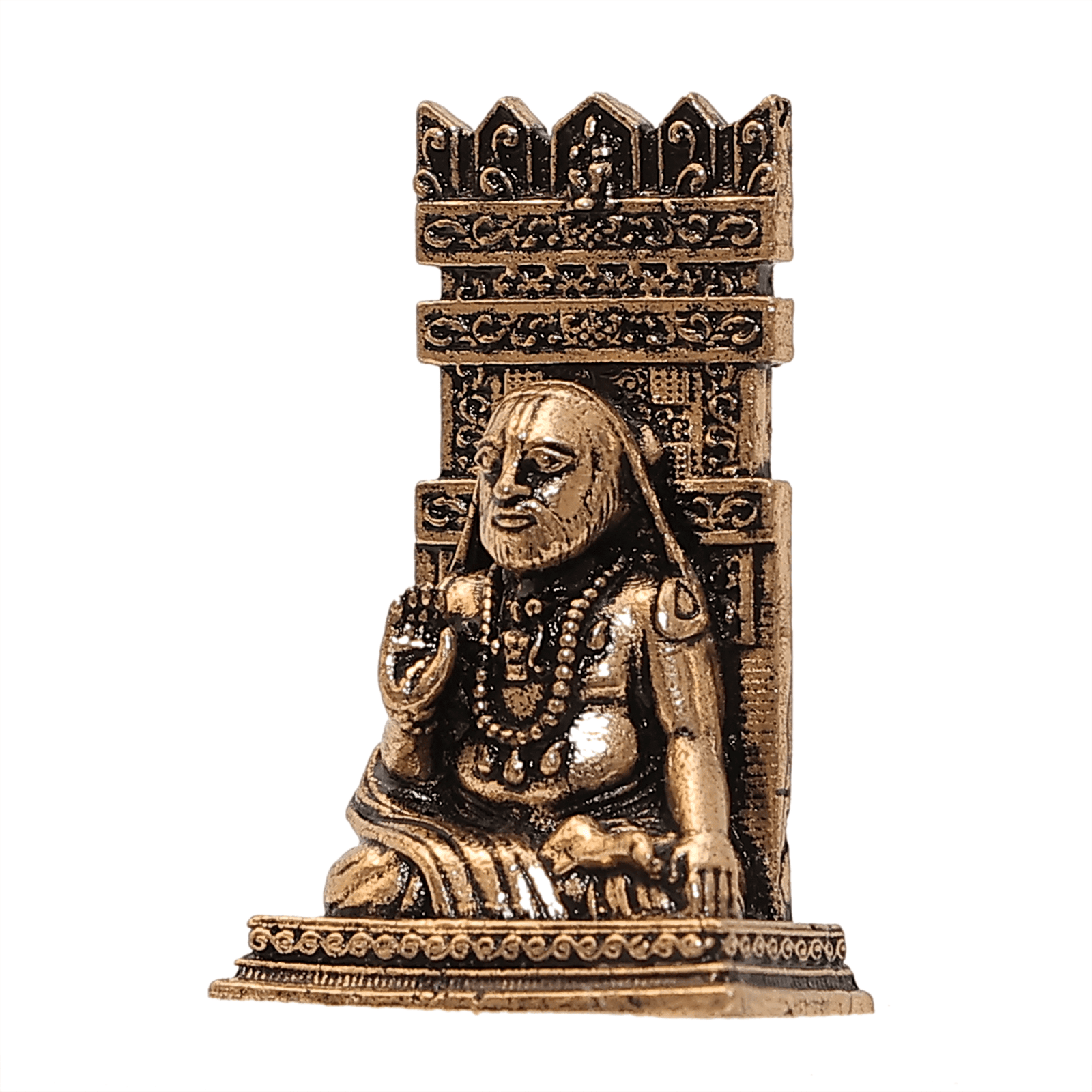 KALARAMBH Brass Raghvendra Swami 1.25 Inch, 1 Pcs KALARAMBH Brass Raghvendra Swami 1.25 Inch, 1 Pcs
