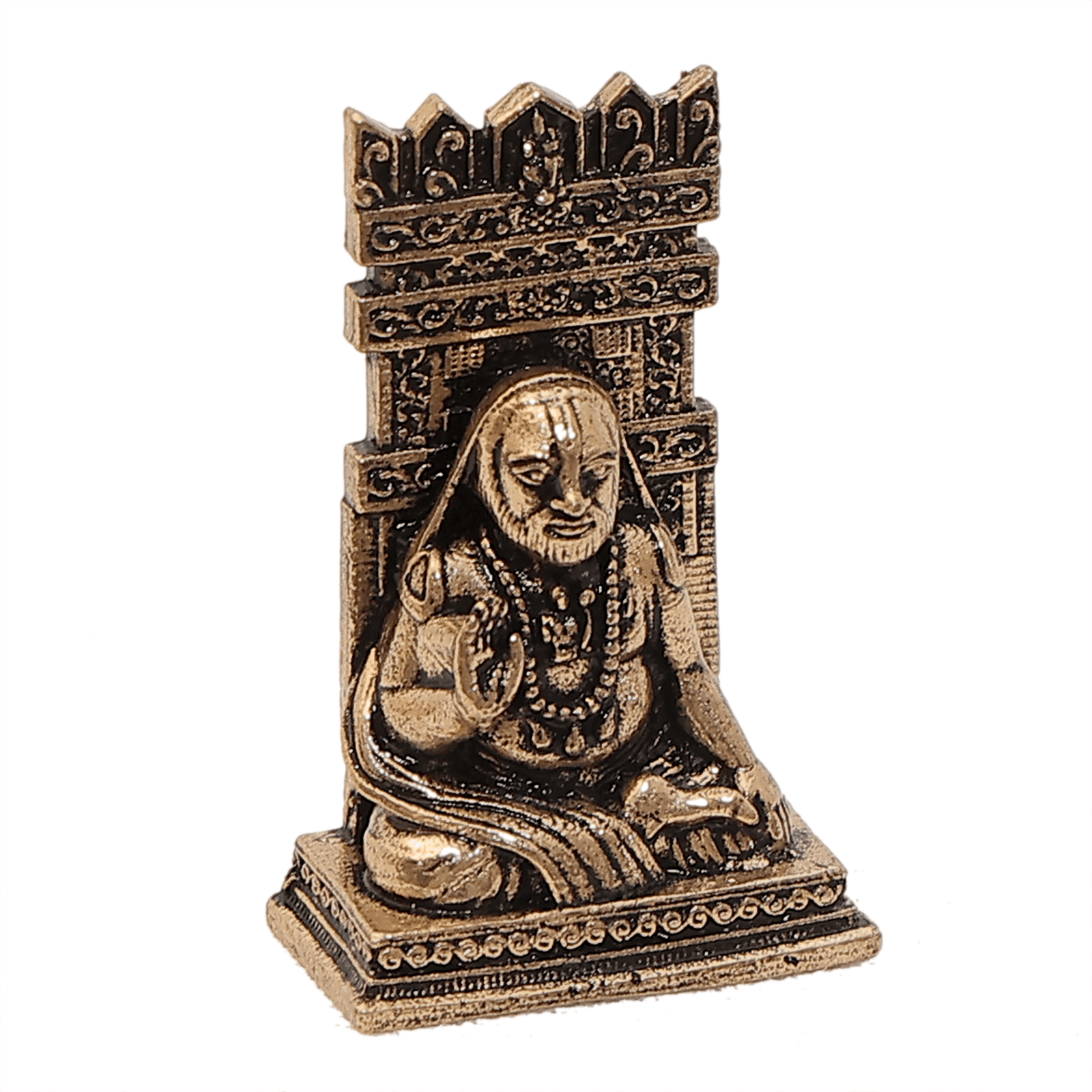 KALARAMBH Brass Raghvendra Swami 1.25 Inch, 1 Pcs KALARAMBH Brass Raghvendra Swami 1.25 Inch, 1 Pcs
