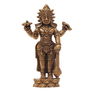 KALARAMBH Brass Vishnu 1.5 Inch, 1 Pcs