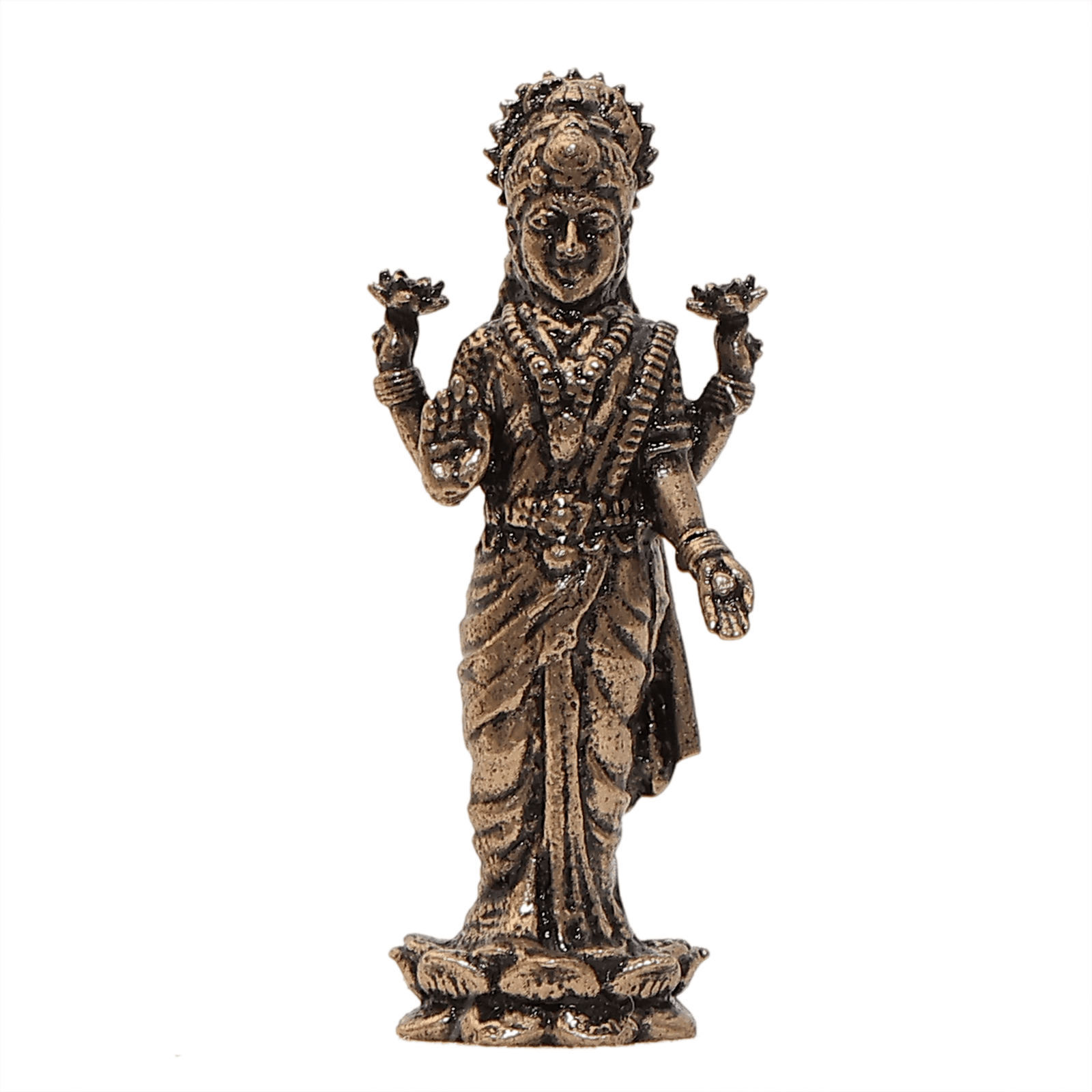 256 KALARAMBH Brass Laxmi 1.5 Inch, 1 Pcs