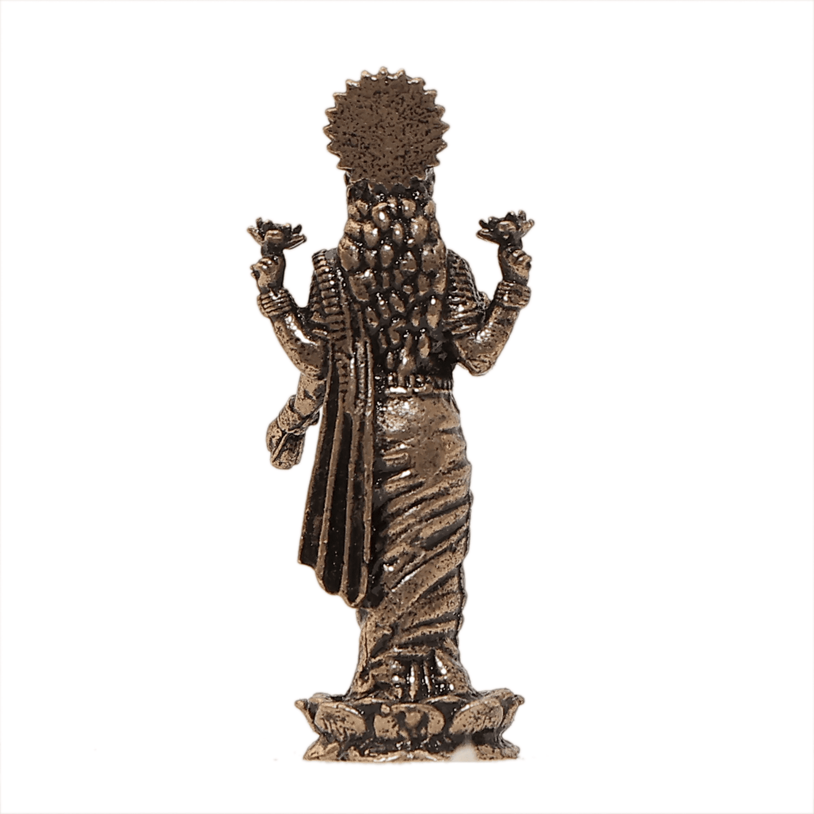 259 KALARAMBH Brass Laxmi 1.5 Inch, 1 Pcs