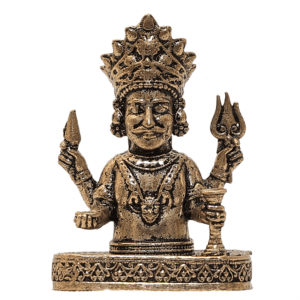KALARAMBH Brass Nakoda Kalbairav 1.25 Inch, 1 Pcs