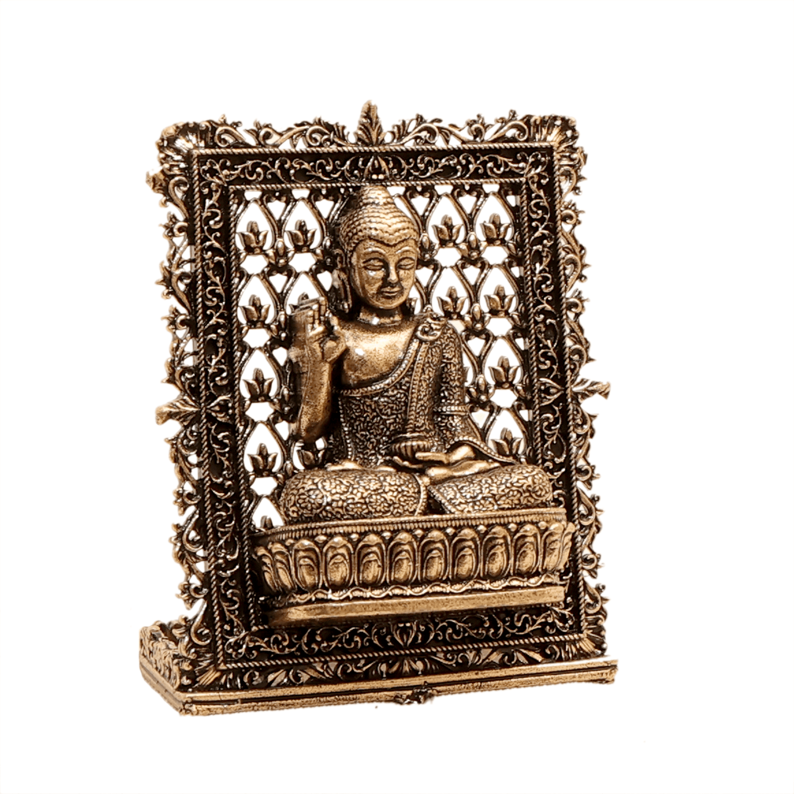 Brass Buddha Frame 3 Inch BH12616 Brass Buddha Frame 3 Inch BH12616