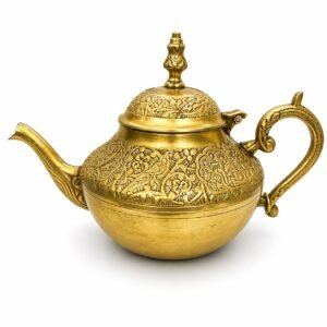 KALARAMBH Brass Kettle 5 Inch, 1 Pcs
