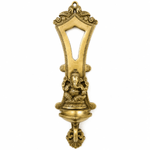 Brass Ganesha Diya Wall HANIGNG 13 Inch kBH09868