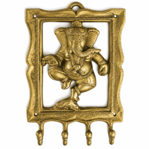 Brass Ganesh Key Holder 9.8 Inch BH09869
