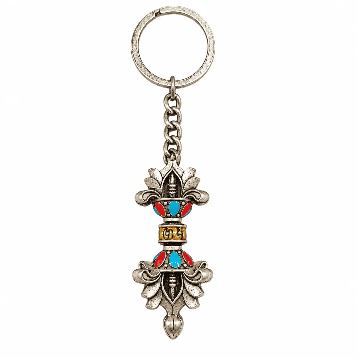 Brass Ganesha KeyChain with Ring 2.3 Inch kBH09964 Brass Ganesha KeyChain with Ring 2.3 Inch kBH09964