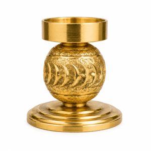 KALARAMBH Brass dIVI 2.3 Inch, 1 Pcs