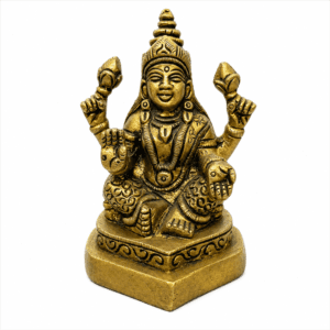 KALARAMBH Brass Lakshmi 3.7 Inch, 1 Pcs