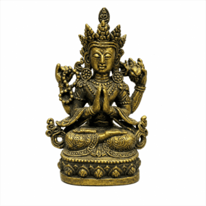 KALARAMBH Brass Dharma in Nepal 1.8 Inch, 1 Pcs