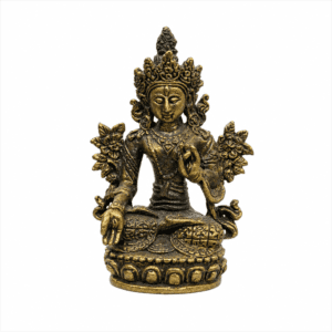 KALARAMBH Brass Tara Devi 1.8 Inch, 1 Pcs