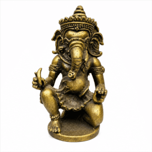 KALARAMBH Brass Ganesha 2.2 Inch, 1 Pcs