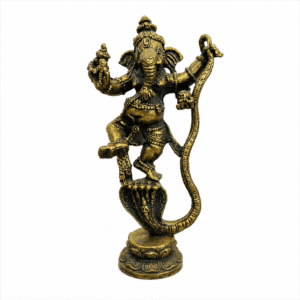 KALARAMBH Brass Ganesha 2.8 Inch, 1 Pcs