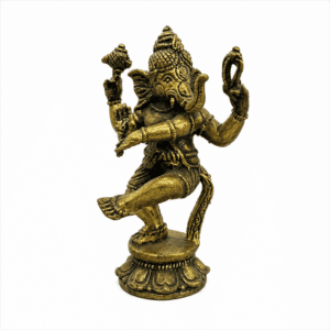 KALARAMBH Brass Ganesha 2.8 Inch, 1 Pcs