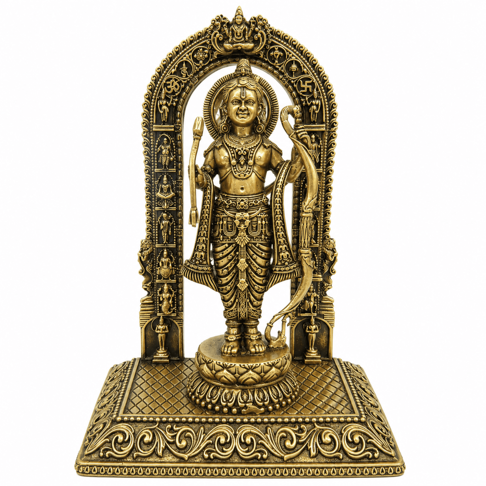 KALARAMBH Brass Ram 7.5 Inch, 1 Pcs KALARAMBH Brass Ram 7.5 Inch, 1 Pcs