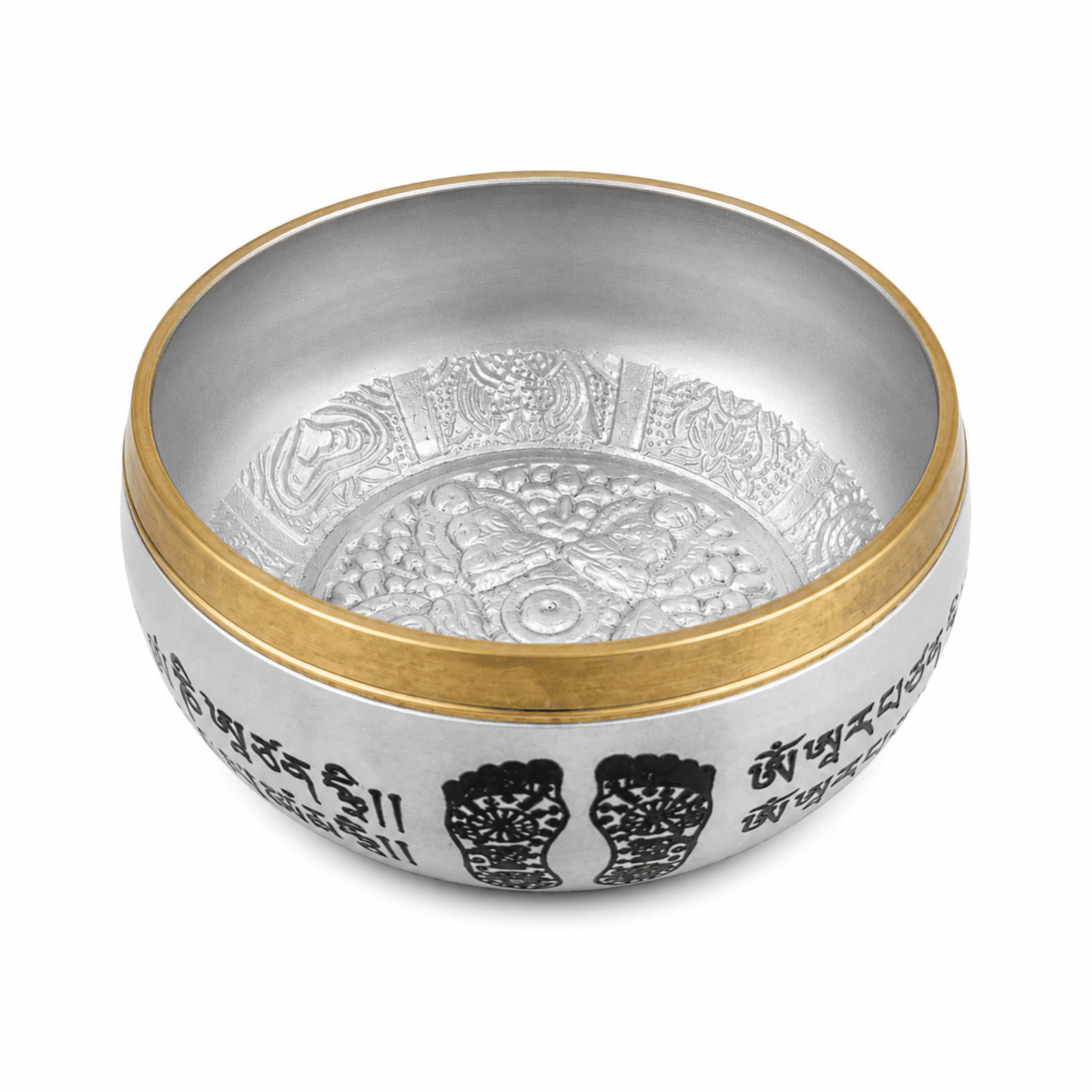 KALARAMBH Brass Singing Bowl 2.8 Inch, 1 Pcs KALARAMBH Brass Singing Bowl 2.8 Inch, 1 Pcs