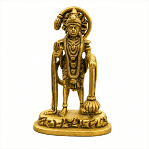 KALARAMBH Brass Hanuman 3.3 Inch, 1 Pcs