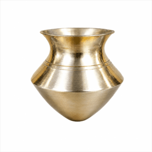 KALARAMBH Brass Pot 1.5 Inch, 1 Pcs