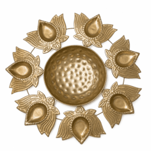 KALARAMBH Brass Urli 2 Inch, 1 Pcs