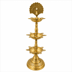KALARAMBH Brass Divi 24 Inch, 1 Pcs