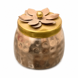 KALARAMBH Metal mukhwas box 4 Inch, 1 Pcs