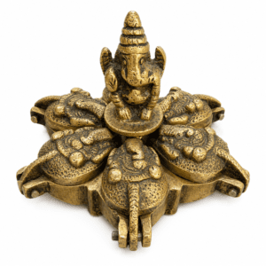 KALARAMBH Brass Kankavati 2 Inch, 1 Pcs