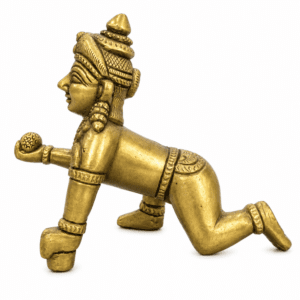 KALARAMBH Brass Lalo 3.5 Inch, 1 Pcs