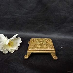 KALARAMBH Brass Bajath 0.5 Inch, 1 Pcs